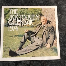 RARE Vintage 1974 Tolkien Calendar in Pristine Condition picture