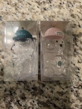 Starbucks Bearista Miniature Keyring Set (Green+Pink) Korea Exclu🩷💚 AUTHENTIC  picture