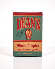 Vintage Dean’s Allspice Box Brooklyn NY Collectable Advertising picture