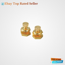 2 Pcs Brass Stair Square Gauge Set Framing Square Stops Layout Tool picture