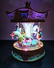 Disney Princess Carousel 2021 Hallmark Dreams Go Round Tabletop Decoration picture