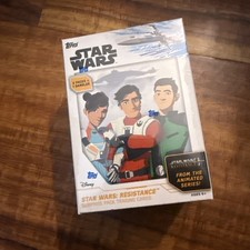Factory Sealed Blaster Box 2019 Topps Star Wars Resistance Trading Cards picture