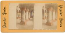 c1900's Real Photo Hand Tinted Stereoview Card Tower of London, Interior Chapel picture