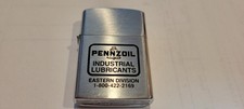 Barlow Wroking advertising Lighter Pennzoil Industrial Lubricants E Division oil picture