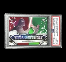 2024 Topps Star Wars Chrome DARTH VADER & LUKE SKYWALKER Red #3/5 PSA 10 POP 1 picture