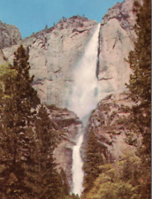 Yosemite Falls Yosemite National Park near El Portal CA 1960s VTG Postcard UNP picture