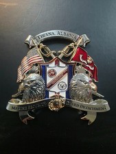USMC MSG Det Marine Security Guard Detachment Tirana, Albania Challenge Coin picture