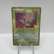 Shining Celebi 106/105 30th Celebrations Holo Rare Pokémon TCG Card 2026 English picture