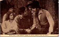 Postcard The Great Leap or Until Death Do Us Part Movie Actors Lyceum Theatre picture
