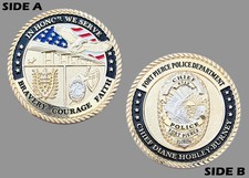 Fort Pierce Police Department Chief Diane Hobley-Burney Challenge Coin  M#9 picture