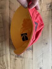 Vintage Kodak Company Reversible Bucket Hat with logo Yellow/Red NEW Awesome picture
