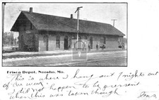 Frisco Railroad Train Station Depot Neosho Missouri MO - Reprint picture