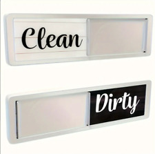 Clean Dirty Dishwasher Magnet Sign Magnetic Backing For Dishwasher Slider picture
