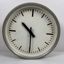 GPO GENTS OF LEICESTER 74A 1971 MK1 Vintage Industrial Factory Wall Clock - 34 picture
