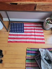 Vintage American Flag USA US National Banner Stars and Stripes 48 stars picture