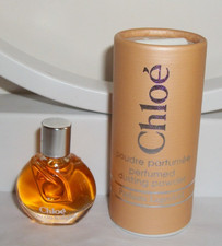 Vintage Lagerfeld CHLOE ,11 oz EDT Mini Splash & .5 oz Dusting Powder New picture