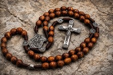 The Guardian Rosary | St. Michael Rosary Beads | Handmade Catholic Rosaries picture