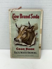 Dwight’s Cow Brand Baking Soda Cookbook/Facts 1900 Vintage Farmhouse Ephemera picture