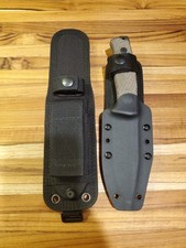 LionSteel M5 Fixed Blade Knife Green Micarta (4.50