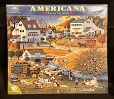 Charles Wysocki 2011 AMERICANA Calendar 13 x 12 picture