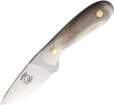 B Merry BMK-H1-CA Hunter 1 Stainless Blade Caribou Handle Fixed Knife picture