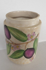 Vintage Sandland Ware Frank Cooper Oxford Marmalade Jam Jar Plums picture