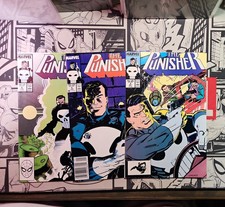 The Punisher 3 book lot #3,5,6 ~ Marvel Comics (1987-88) picture