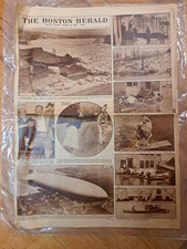 The Boston Herald Crawford Custom Clothes Newspaper Ad Page March 22 1936 picture