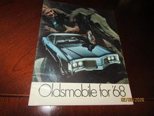 Vintage 1968 Oldsmobile All Models OEM New Car Sales Brochure 48 Page Large Size picture