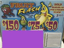 NEW pull tickets Fruit Flash- Card Tabs Seal picture