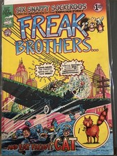 The Fabulous Furry Freak Brothers #6 Rip Off Press Underground Comix Comic picture