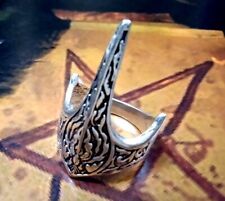 lluminati Infinity Ring Luck Enlightenment Sucess Power Wealth Masonic Freemason picture