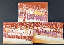 1976 Men's Basketball Olympics Medal Ceremony USA Yugoslavia 3 Photos Color picture