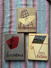 1952 1954 1955 TEXAS TECH UNIVERSITY -  ANNUAL YEARBOOK LOT (LA VENTANA) picture