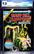 Giant-Size Man-Thing #4 (1975) CGC 9.8 NM/MT WHITE Top Graded Census 1 of 4 RARE picture