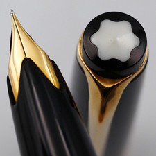 [NOS Rare] Montblanc No.22 fountain pen EF nib 14C 585 1960s Vintage Adjusted picture
