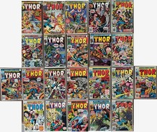 Thor 245-266 Complete Run Lot of 22 Marvel Bronze 1976-77 250 Destroyer Firelord picture