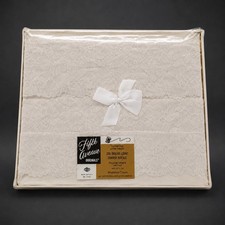 Vintage Fifth Avenue Originals Off White/Eucru Pillowcases Sealed with Box READ picture