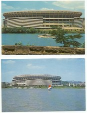 Three Rivers Stadium Pittsburg PA Lot of 2 Vintage Postcards Pennsylvania picture