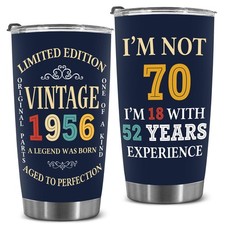 70th Birthday Gift Ideas For Men Women Turning Seventy - 1956 Vintage Present... picture