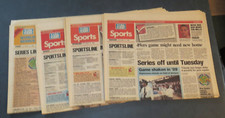 1OAKLAND A'S SAN FRANCISCO GIANTS EARTHQUAKE 1989 WORLD SERIES USA TODAY SPORTS picture
