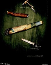 Partnership for a Drug-Free America Anti-Drug Campaign 1990s magazine ad picture
