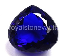 74.30 Ct Natural Blue Sapphire Pear Shape IGL Certified Loose Gemstone 5AOF picture