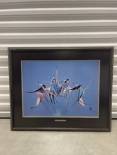 Dana Tiger Native American 357/650 Signed. Framed. From the four Directions picture