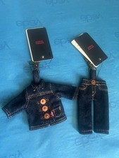 Levi’s Levis Denim Jacket x Pants Keychain limited edition big E momotaro beams picture
