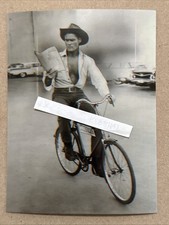 The RifleMan-Behind The Scenes- Chuck Connors ￼￼￼….4 X 5. Photo… picture