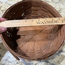 VINTAGE Lot of 3 Longaberger Classic Baskets 1984,1989, 1992: 6.6-10”  picture