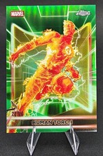 Topps 2026 Topps Neon Marvel Human Torch #30 Green /99 picture