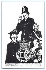 c1980s The Police Of Britain Metropolitan Police #2 Great Britain Postcard picture