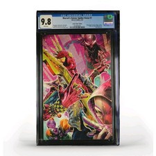 SPIDER-VERSE 1 1:50 PUNK GWEN VIRGIN VARIANT CGC 9.8 GIANG 2023 MARVEL VOICES picture